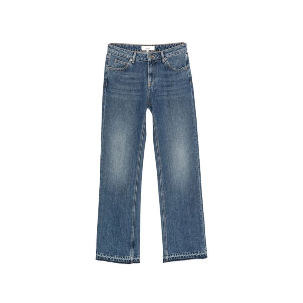 Ba&Sh Blue Denim - Straight-Leg Jeans Women
